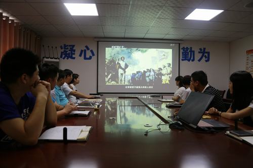 渭南分公司喜迎八一建軍節(jié)  共話忠誠與擔當