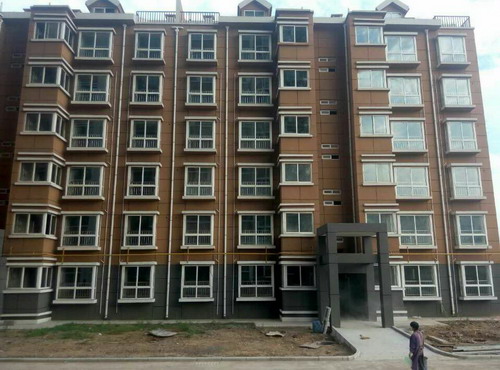 銅川分公司第一項(xiàng)目部全力以赴確保梅樂園19#、20#樓順利交工