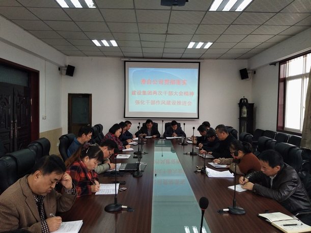 澄合分公司召開貫徹落實兩次干部大會精神強化干部作風(fēng)建設(shè)推進會