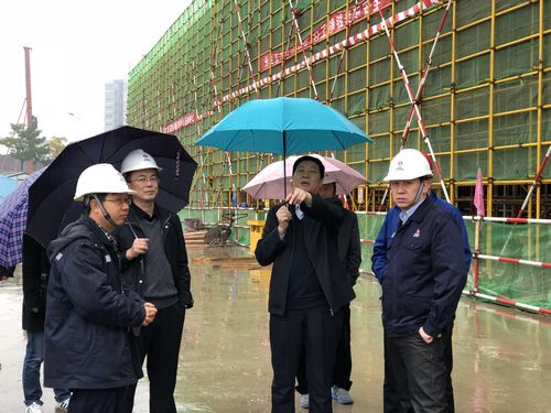 陜煤技術研究院一行蒞臨天工公司土建十五部視察督導工作