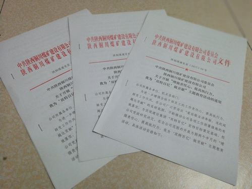 銅煤公司組織開展“增強責任心，提高執(zhí)行力，我為‘雙特百億’做貢獻”主題教育活動