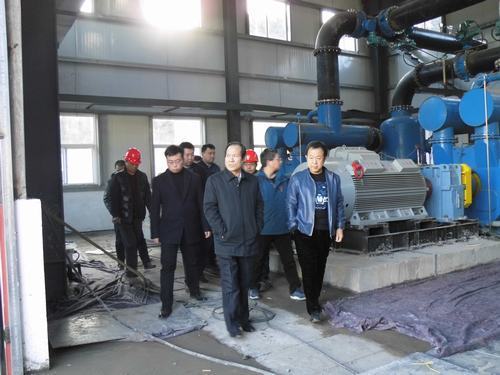 銅煤公司柴溝工地迎來銅川礦業(yè)公司黨委書記、執(zhí)行董事王蓬一行檢查指導(dǎo)工作