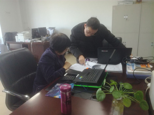 機(jī)電安裝公司小保當(dāng)項目部認(rèn)真做好年終結(jié)算工作