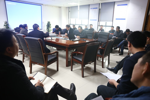 天工公司認真?zhèn)鬟_陜煤集團2018年“兩會”精神