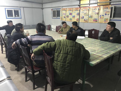 機(jī)電安裝公司小保當(dāng)項目部定措施趕工期全力保工程施工