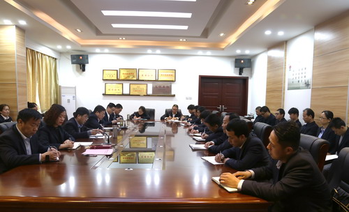 銅川分公司快速傳達(dá)集團(tuán)一季度考核點(diǎn)評會精神