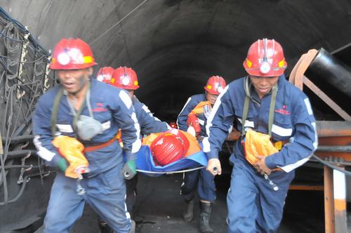 陜煤建設(shè)洗選煤運(yùn)營(yíng)公司：應(yīng)急演練“搞起來”