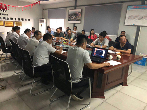 陜煤建設(shè)天工公司對(duì)標(biāo)陜一建安裝公司 助力陜煤研究院二期工程創(chuàng)優(yōu)籌劃