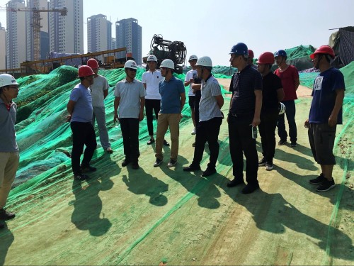 陜煤建設(shè)澄合分公司第十一項目部中科遙感項目3#、基槽順利通過驗收