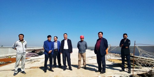 大荔縣副縣長盧高昌深入G242大荔縣城過境段公路建設(shè)項目檢查指導(dǎo)工作