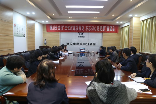銅川分公司召開“三憶改革發(fā)展史，不忘初心感黨恩” 座談會(huì)