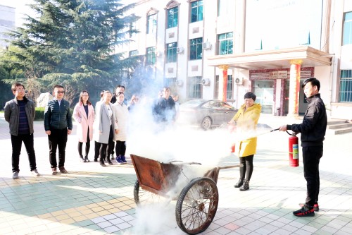 陜煤建設澄合分公司基層單位全員開展“消防日”活動筑牢安全“防火墻”