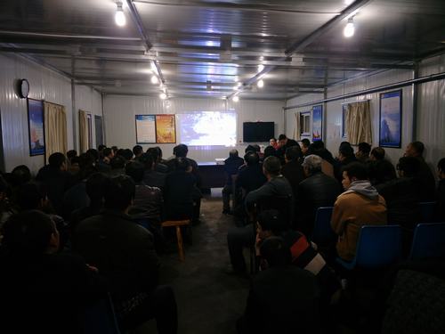 陜煤建設(shè)掘進(jìn)公司：北翼項(xiàng)目部“百日安全”活動(dòng)上下動(dòng)員齊開展