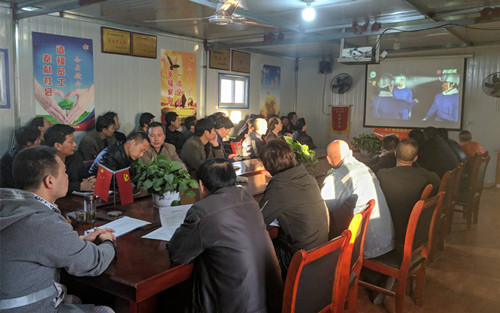 陜煤建設(shè)礦建三公司曹家灘項(xiàng)目部安全學(xué)習(xí)“七步曲”