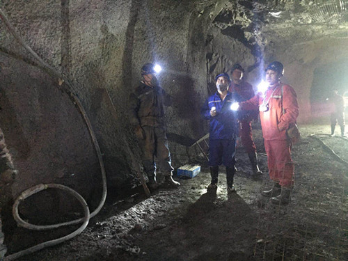 陜煤建設(shè)礦建三公司酒鋼項目部緊抓生產(chǎn)樹形象