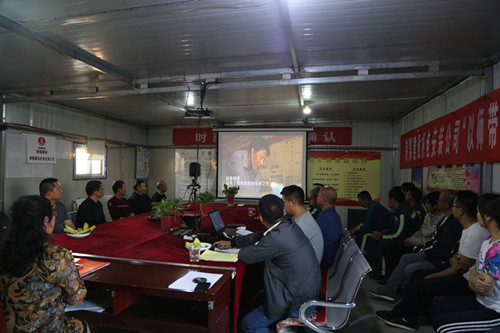 陜煤建設(shè)機電安裝公司:“道德講堂”進(jìn)一線