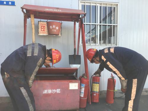 陜煤建設(shè)洗選煤運(yùn)營(yíng)公司開展消防安全宣傳活動(dòng)