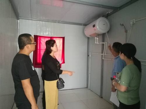 陜煤建設(shè)澄合分公司職工代表走進(jìn)“兩堂一舍”開展巡查評比