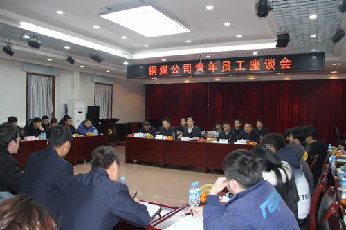 陜煤建設(shè)銅煤公司組織召開(kāi)青年員工成長(zhǎng)成才座談會(huì)