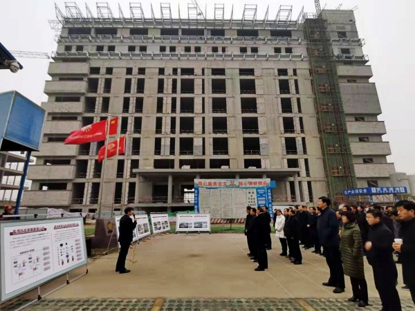 渭南市臨渭區(qū)區(qū)委書(shū)記劉寶琳一行到渭南檢法兩院項(xiàng)目觀(guān)摩指導(dǎo)工作