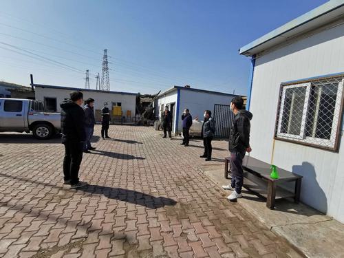 抗擊疫情，陜煤建設(shè)銅煤公司基層黨支部在行動