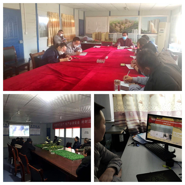 陜煤建設各單位積極開展反恐宣傳工作