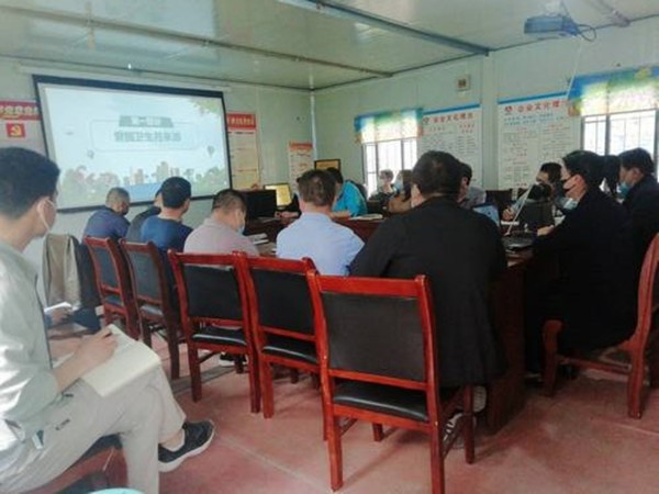 陜煤建設(shè)澄合分公司基層宣講“防疫有我，愛衛(wèi)同行”