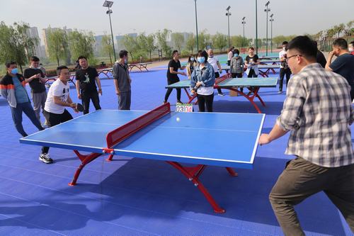陜煤建設(shè)咸陽分公司開展“慶五一”乒乓球、跳繩比賽主題活動