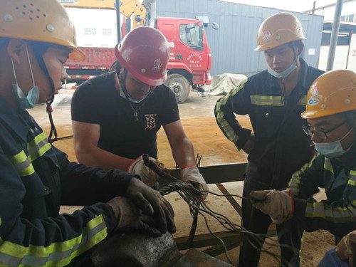 陜煤建設(shè)機電安裝公司彬長項目部：打出搶抓工期“組合拳”