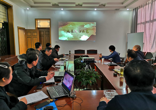 陜煤建設(shè)礦建三公司：觀看警示教育片，反腐倡廉永遠(yuǎn)在路上