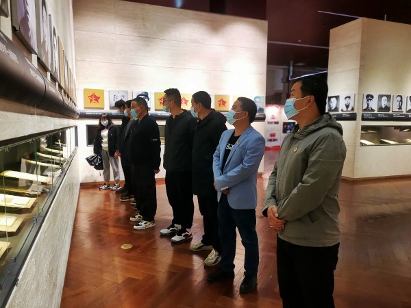 陜煤建設澄合分公司南京金龍項目部赴紅色教育基地組織開展黨史教育學習