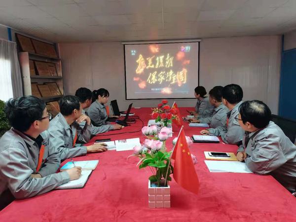 陜煤建設(shè)韓城分公司土建九項(xiàng)目部“4+X”活動扎實(shí)推動黨史學(xué)習(xí)教育