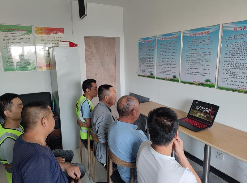 陜煤建設(shè)綠宇公司：第十一項(xiàng)目部提高學(xué)習(xí)黨史思想覺悟  筑牢信仰之基