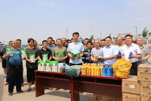 清涼到一線   真情囑安全