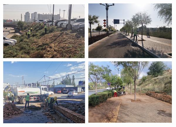 建設(shè)集團(tuán)榆林市科創(chuàng)新城市政一期工程N(yùn)1項目把實(shí)事辦在群眾心坎上