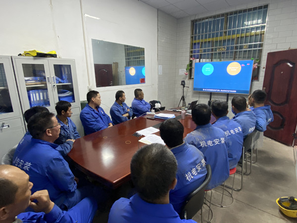 陜煤建設(shè)機電安裝公司全力以赴保安全，促生產(chǎn)