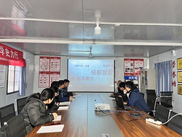 陜煤建設(shè)韓城分公司土建六項目部：監(jiān)督提醒常相伴 清風廉韻沁人心