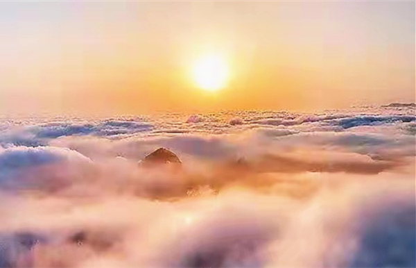 華山的美，從早到晚