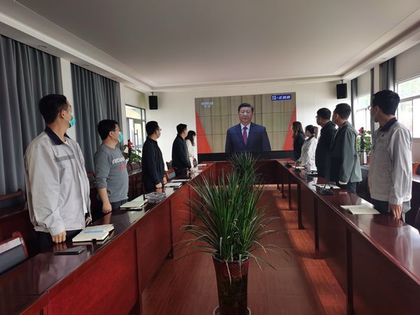 陜煤建設(shè)天工公司：慶祝青年團(tuán)成立100周年，看直播  銘初心