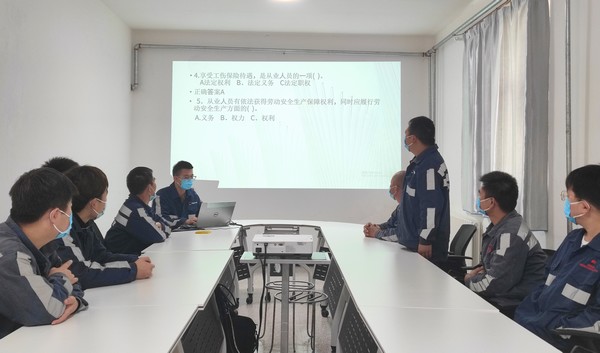 陜煤建設(shè)洗選煤運營公司第五項目部：抓管理、促學(xué)習(xí)、青年職工敢為人先