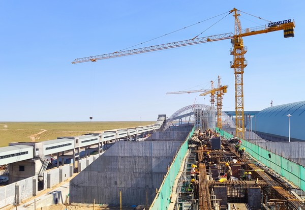 陜煤建設(shè)洗選煤運(yùn)營(yíng)公司第七項(xiàng)目部：中秋不停工，現(xiàn)場(chǎng)戰(zhàn)正酣