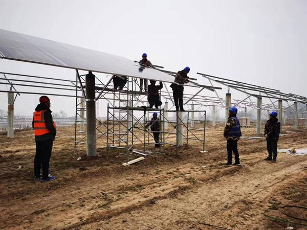 <strong>陜煤建設(shè)西北分公司：滿地霜華濃似雪， 工程建設(shè)“不減速”</strong>