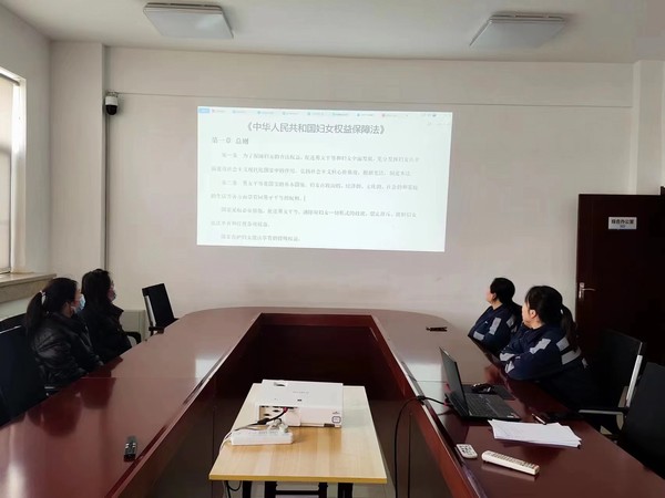 陜煤建設(shè)洗選煤運(yùn)營(yíng)公司開展女職工維權(quán)月活動(dòng)