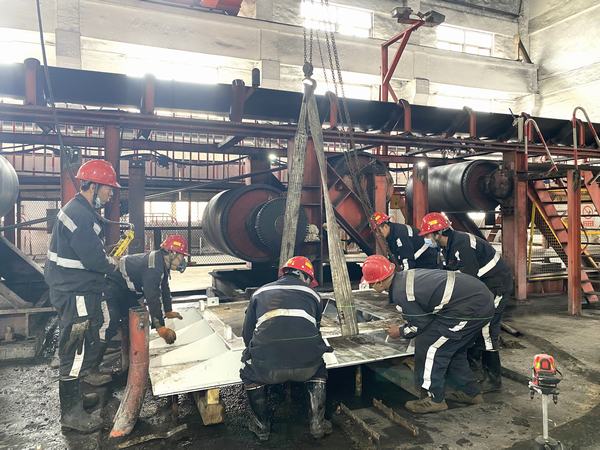 陜煤建設(shè)韓城分公司安裝三項(xiàng)目部：奮楫爭先 實(shí)干篤行 高質(zhì)量完成檢修改造項(xiàng)目