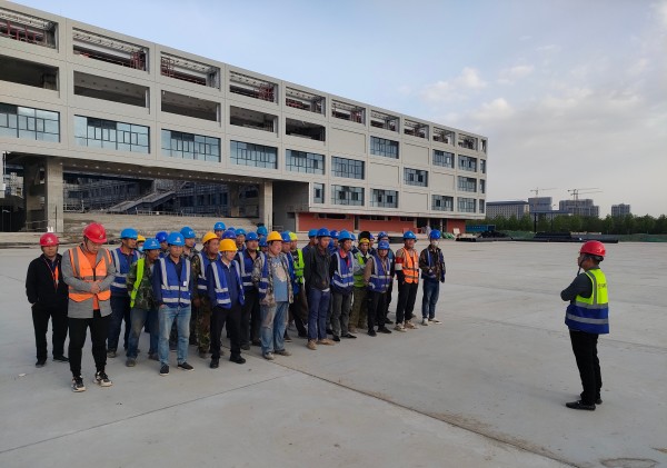 陜煤建設(shè)咸陽(yáng)分公司灃西新城第五學(xué)校項(xiàng)目：貫徹綠色理念 踐行綠色施工