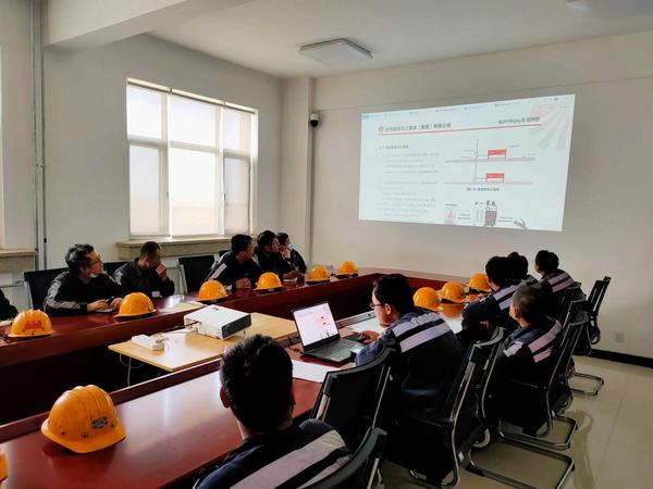 陜煤建設(shè)洗選煤運營公司神渭首端運營項目部：人人講安全，事事要安全