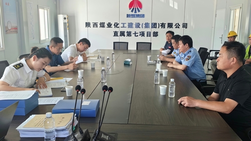 榆林市發(fā)改委黨組成員、副主任王雷濤一行蒞臨中共榆林市委黨校新校區(qū)建設(shè)項(xiàng)目檢查指導(dǎo)工作