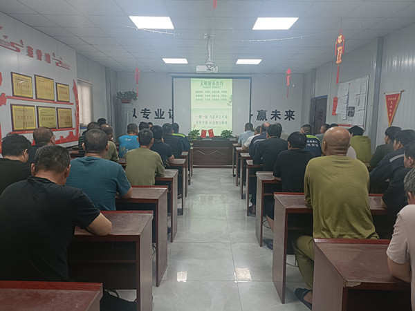 陜煤建設機電安裝公司：踐行文明餐桌，共享美好“食”光