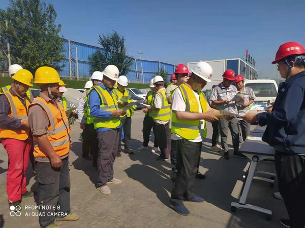 陜煤建設(shè)天工公司土建四部按下“節(jié)能降碳、你我同行” 快捷鍵