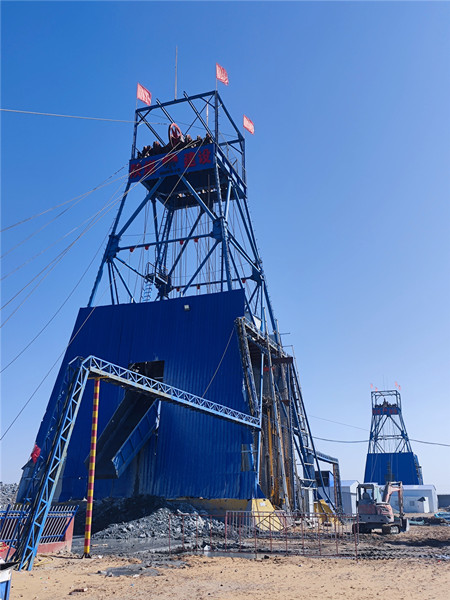 陜煤建設(shè)礦建三公司小保當一號礦井二號進、回風立井順利完工